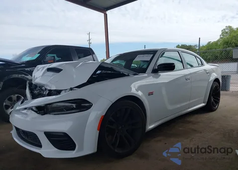 2023 Dodge Charger Scat Pack Widebody from USA, damaged, VIN 2C3CDXGJ1PH648059